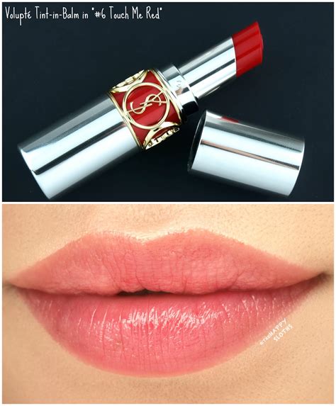 ysl tint in balm touch me red|YSL Touch Me Red (6) Volupte Tint.